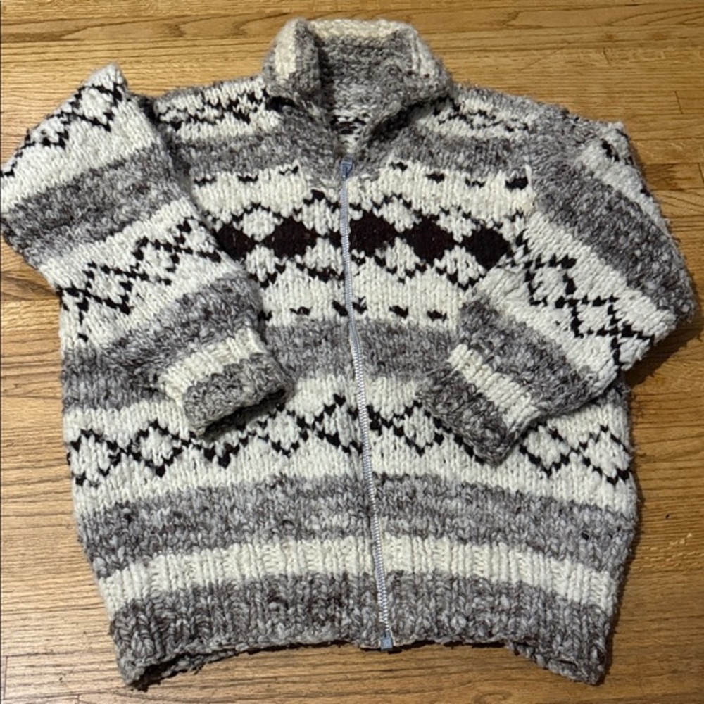 Cozy Knit Zip-Up Sweater for Men - Picture 1 of 7